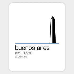 Buenos Aires design Sticker